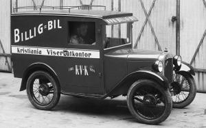 Austin 7 Van '1923 - 27